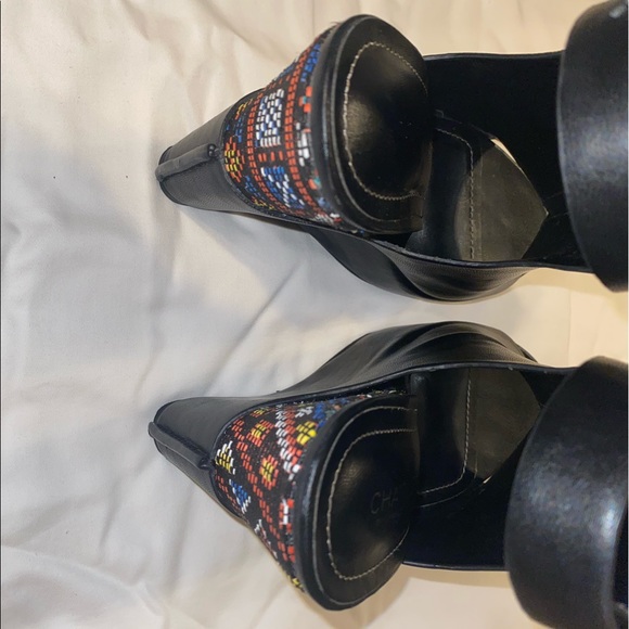 Charles by Charles David Embroidered Wedges - Picture 6 of 6